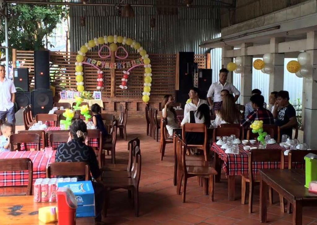 Quán ăn Gia Chánh có không gian rộng rãi
