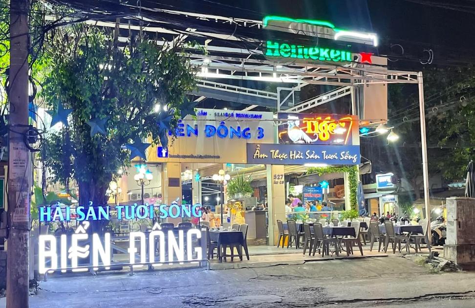 Biển Đông 3 - Quán nhậu Tân Phú đa dạng các món hải sản