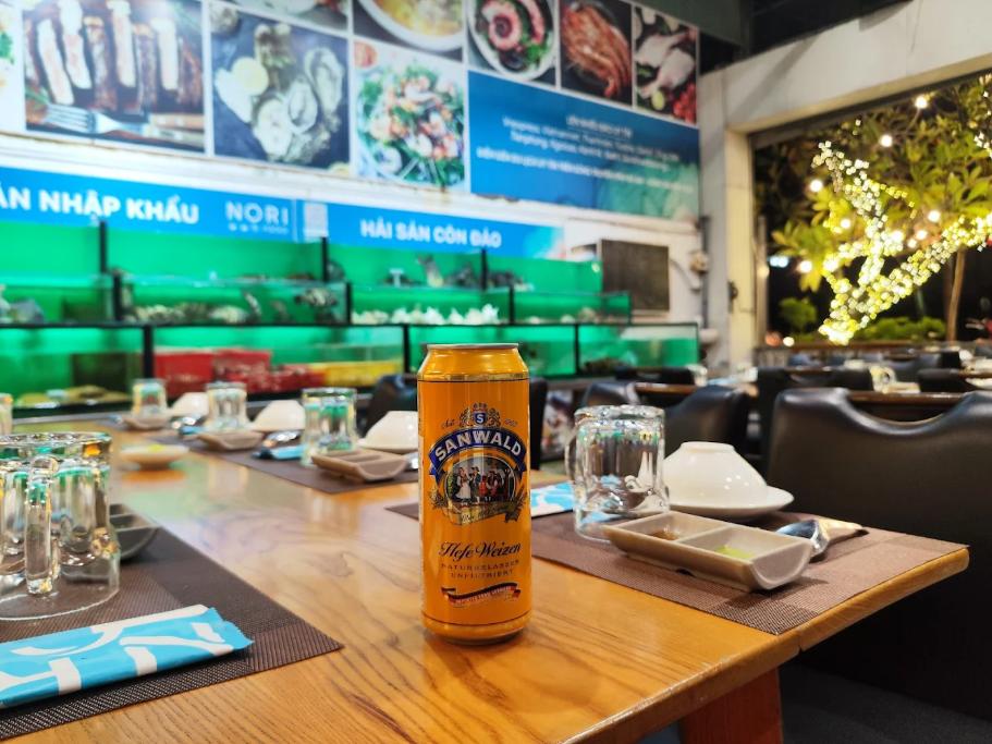 Nori Food có bia ngon, mồi bén