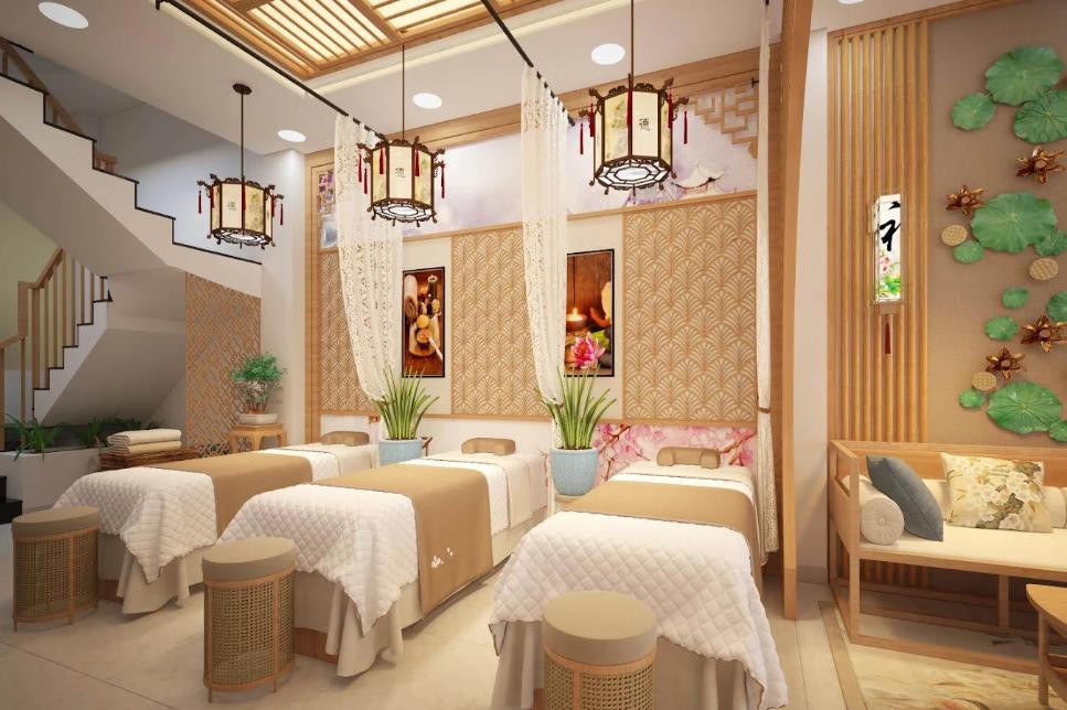 Thiên An Viện Spa có không gian cực kỳ ấm cúng và thư giãn