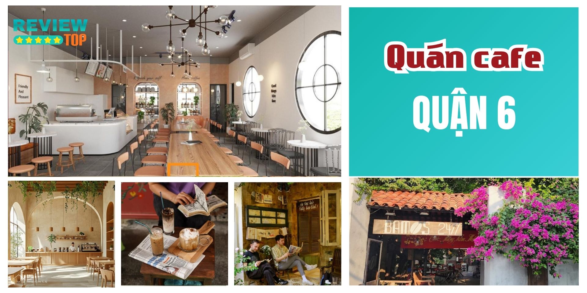 Top 10 quán cafe Quận 6 đồ uống ngon, cảnh đẹp miễn chê