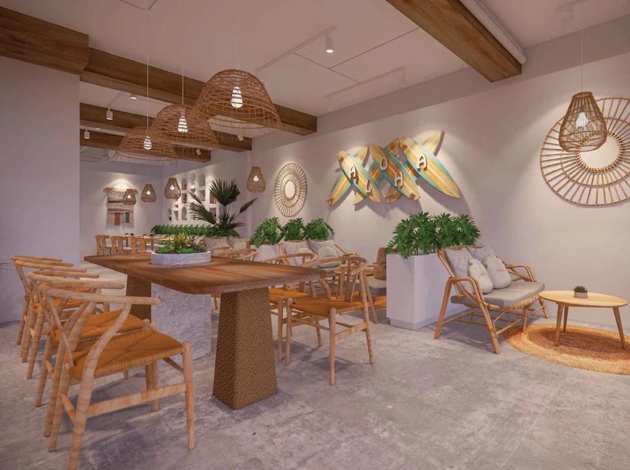 Aloha Coffee - Quán cafe Quận 7 không gian rộng rãi