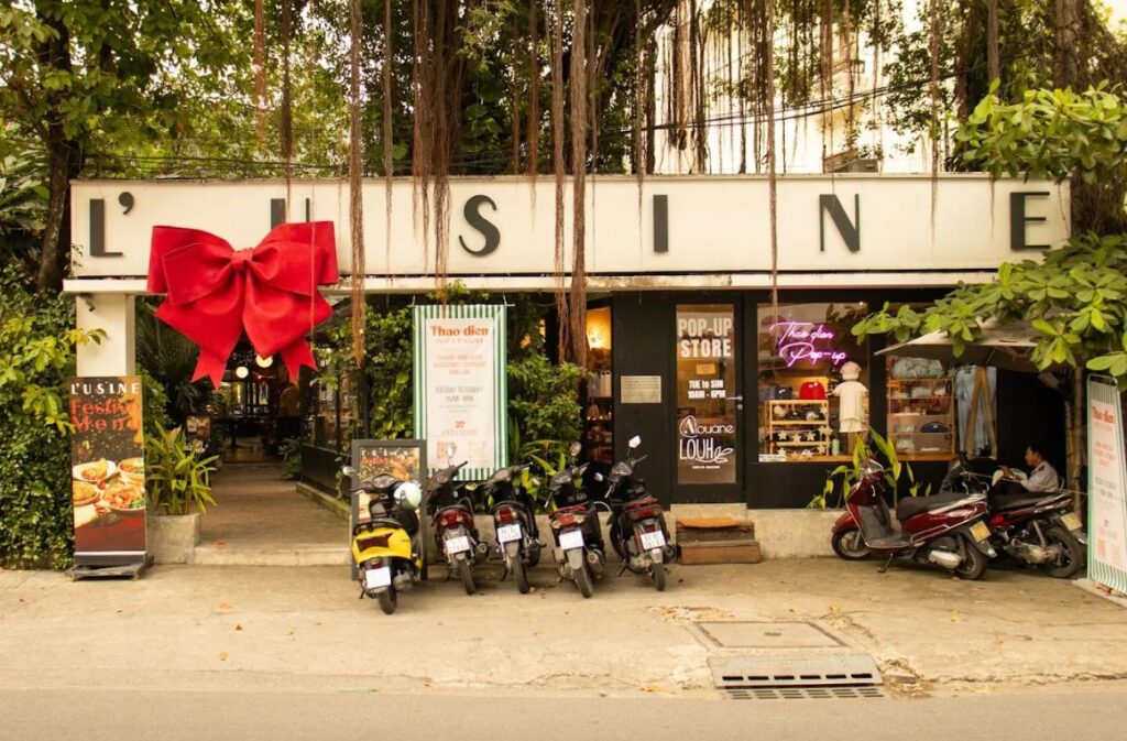 L'Usine - Quán cafe TPHCM sang chảnh