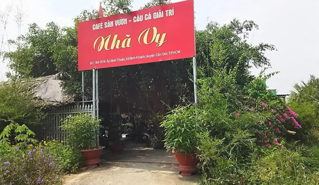 Quán cafe sân vườn Nhã Vy